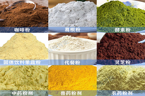 給袋式粉末包裝機(jī)應(yīng)用范圍