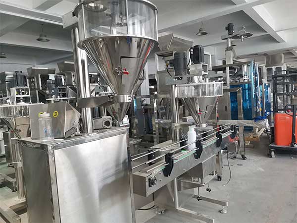 全自動(dòng)粉末灌裝機(jī)生產(chǎn)線，多規(guī)格一機(jī)多用